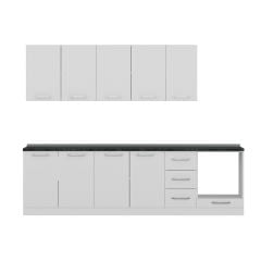 Minar 280 Cm Mutfak Dolabı Beyaz 280-B9