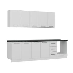 Minar 280 Cm Mutfak Dolabı Beyaz 280-B9