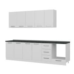 Minar 280 Cm Mutfak Dolabı Beyaz 280-B9