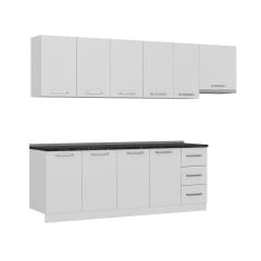 Minar 280 Cm Mutfak Dolabı Beyaz 280-B10