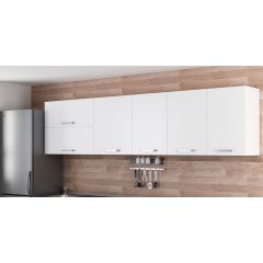 Minar 295 Cm Mutfak Dolabı Beyaz 295-B1-Üst Modül