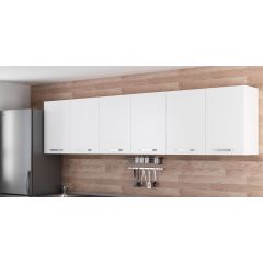 Minar 295 Cm Mutfak Dolabı Beyaz 295-B2-Üst Modül