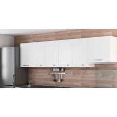 Minar 295 Cm Mutfak Dolabı Beyaz 295-B4-Üst Modül