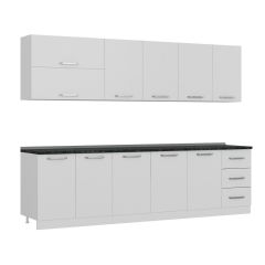 Minar 285 Cm Mutfak Dolabı Beyaz 285-B1