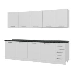 Minar 285 Cm Mutfak Dolabı Beyaz 285-B2