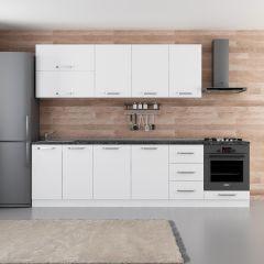 Minar 285 Cm Mutfak Dolabı Beyaz 285-B3