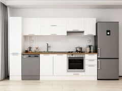 Alvinka 280X210 Cm Klasik Mebran Mutfak Dolabı Mb-E80B40S40-1