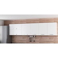 Minar 300 Cm Mutfak Dolabı Beyaz 300-B1-Üst Modül