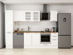 Alvinka 280X210 Cm Klasik Mebran Mutfak Dolabı Mb-E80B40S40-3