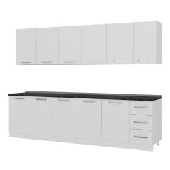 Minar 290 Cm Mutfak Dolabı Beyaz 290-B2