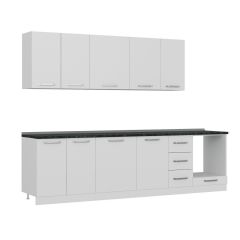 Minar 290 Cm Mutfak Dolabı Beyaz 290-B3