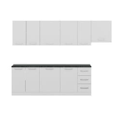 Minar 290 Cm Mutfak Dolabı Beyaz 290-B4