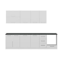 Minar 290 Cm Mutfak Dolabı Beyaz 290-B6