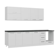 Minar 290 Cm Mutfak Dolabı Beyaz 290-B6