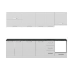 Minar 290 Cm Mutfak Dolabı Beyaz 290-B8