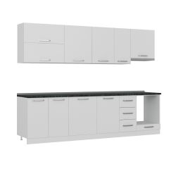 Minar 290 Cm Mutfak Dolabı Beyaz 290-B8