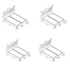 Riva Baza Başlık Antrasit