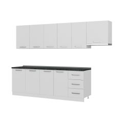 Minar 295 Cm Mutfak Dolabı Beyaz 295-B4