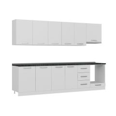 Minar 295 Cm Mutfak Dolabı Beyaz 295-B5