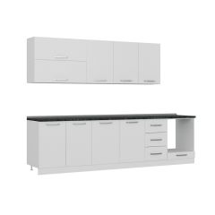 Minar 295 Cm Mutfak Dolabı Beyaz 295-B6