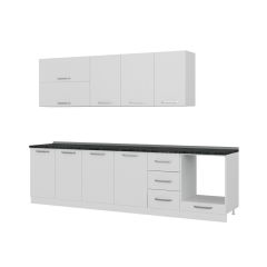 Minar 295 Cm Mutfak Dolabı Beyaz 295-B6