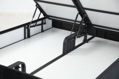 Star Baza Başlık Yatak Seti Siyah Ayak - Anka19