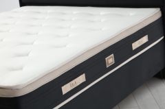 Star Baza Başlık Yatak Seti Siyah Ayak - Anka19