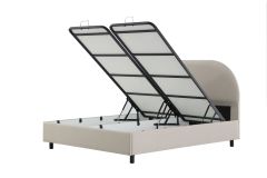 Astra Baza Başlık Yatak - Bej