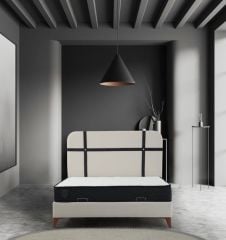 Elina Baza Başlık Yatak Ceviz Ayak - Pixel005