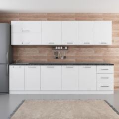 Minar 300 Cm Mutfak Dolabı Beyaz 300-B1