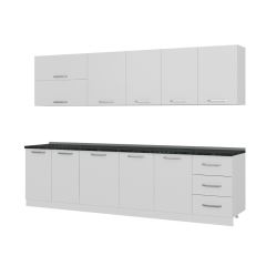 Minar 300 Cm Mutfak Dolabı Beyaz 300-B1