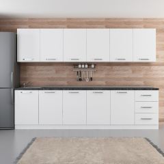 Minar 300 Cm Mutfak Dolabı Beyaz 300-B2