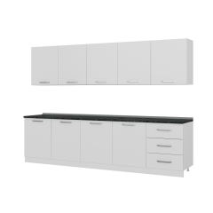 Minar 300 Cm Mutfak Dolabı Beyaz 300-B3