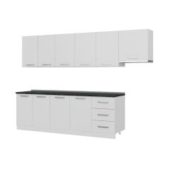 Minar 300 Cm Mutfak Dolabı Beyaz 300-B5