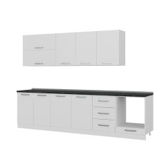 Minar 300 Cm Mutfak Dolabı Beyaz 300-B7