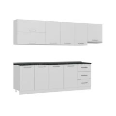 Minar 300 Cm Mutfak Dolabı Beyaz 300-B8