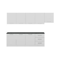 Minar 300 Cm Mutfak Dolabı Beyaz 300-B11