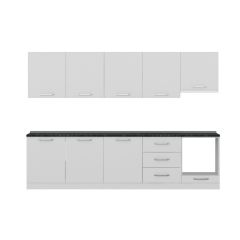 Minar 300 Cm Mutfak Dolabı Beyaz 300-B12