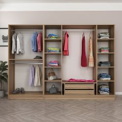 Minar Kale 6 Kapaklı 2 Ç Dolap Dore