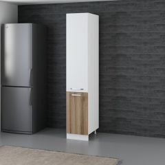 Minar 40 Cm Mutfak Boy Dolabı - Beyaz/Dore D40-D1