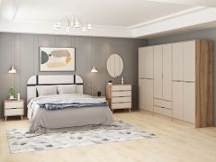 Elina Yatak Odası Takımı - Dore/Kumtaşı