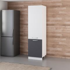 fak Boy Dolabı - Beyaz/Antrasit D60-A1