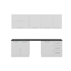 Minar 255 Cm Mutfak Dolabı Beyaz 255-B10