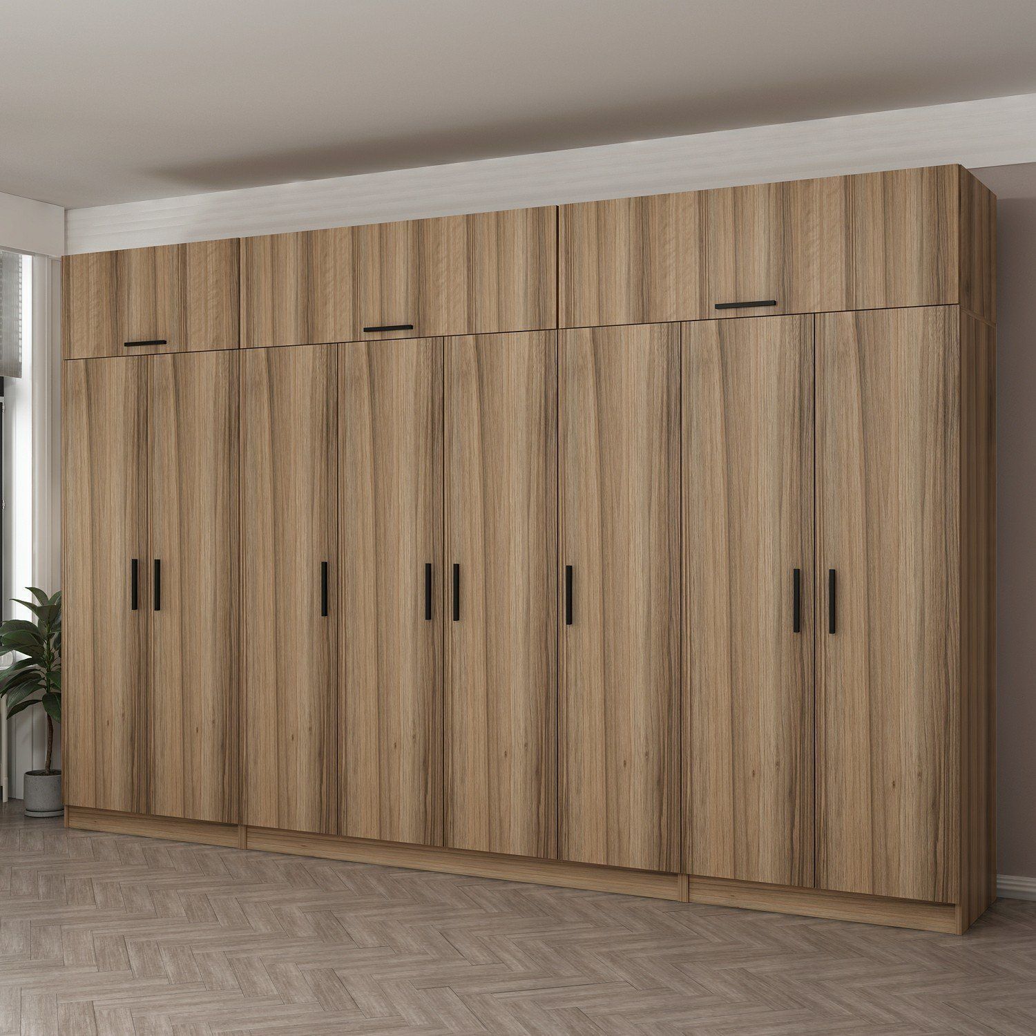 Minar Kale 8 Kapaklı 2 Ç Dolap Ve Yüklük Dore