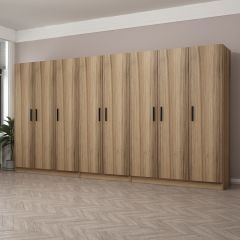 Minar Kale 8 Kapaklı 4 Ç Dolap Dore