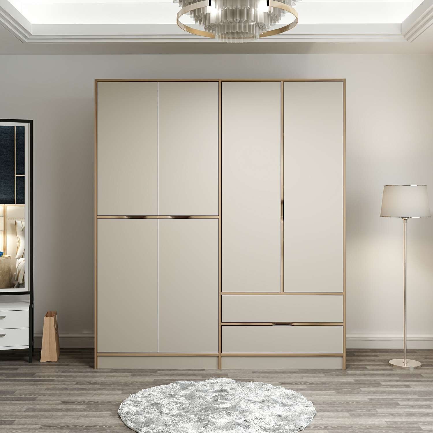 Elina 4 Kapaklı Dolap - Dore/Kumtaşı