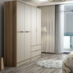 Elina 4 Kapaklı Dolap - Dore/Kumtaşı