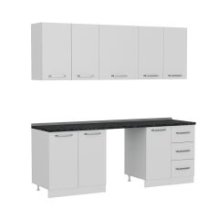 Minar 220 Cm Mutfak Dolabı Beyaz 220-B11