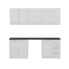 Minar 220 Cm Mutfak Dolabı Beyaz 220-B11