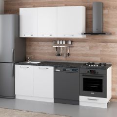 Minar 220 Cm Mutfak Dolabı Beyaz 220-B13